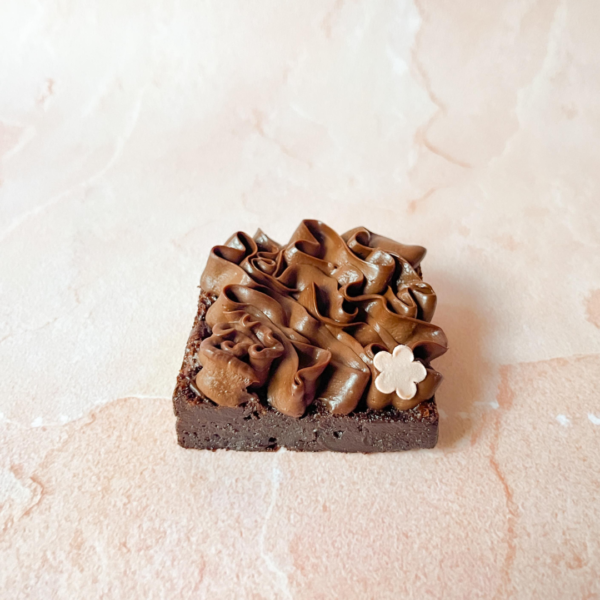 Frosted fudge Brownie